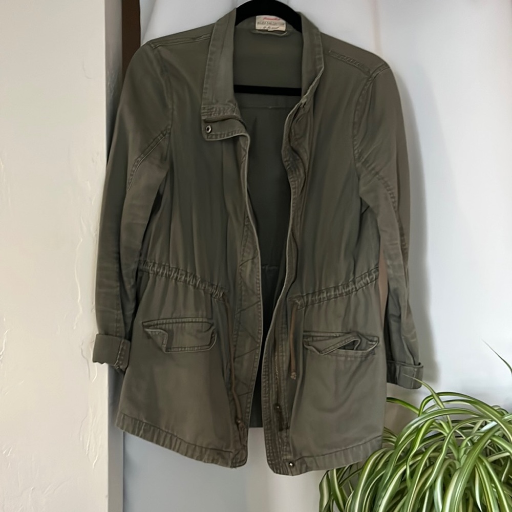 Cinch Waist Utility Jacket